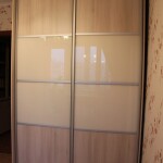 Шкаф-купе из стекла Лакобель «Модель 21»
